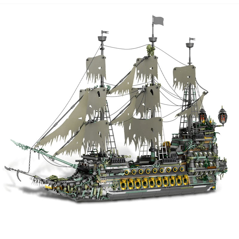 The Pirate Ship - Building Blocks Set | Turbo Moc