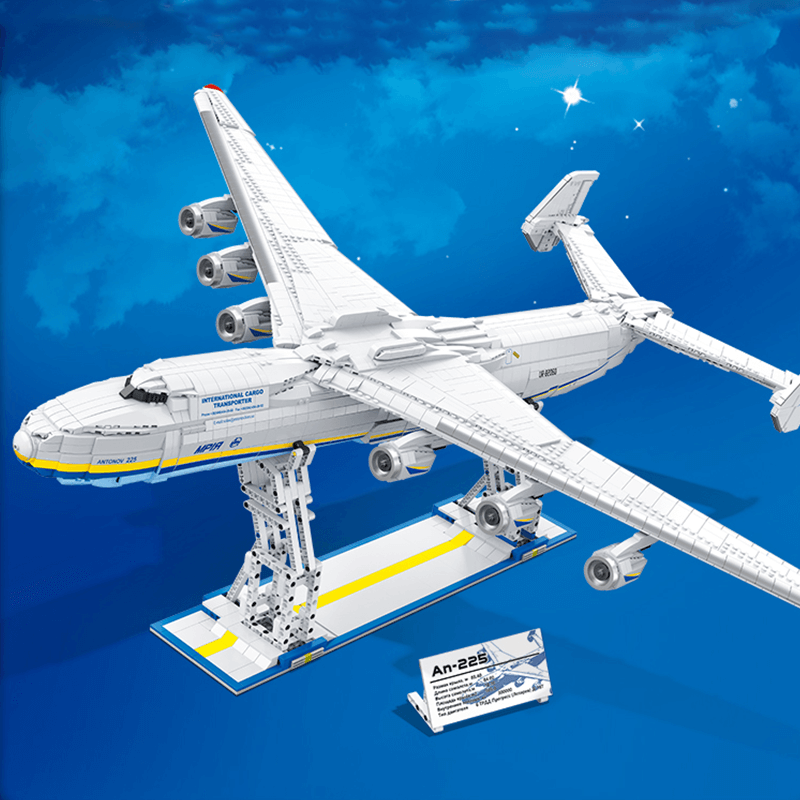 The Ultimate Antonov 225 With Stand 5349pcs - Building Blocks set - Turbo Moc