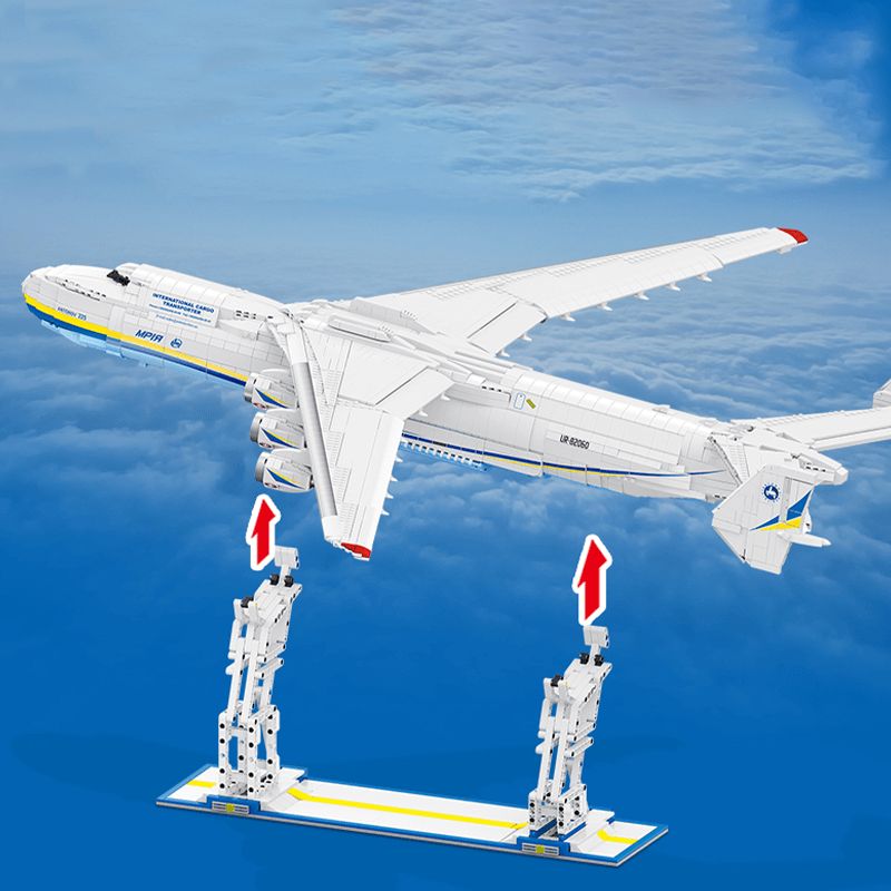 The Ultimate Antonov 225 With Stand 5349pcs - Building Blocks set - Turbo Moc