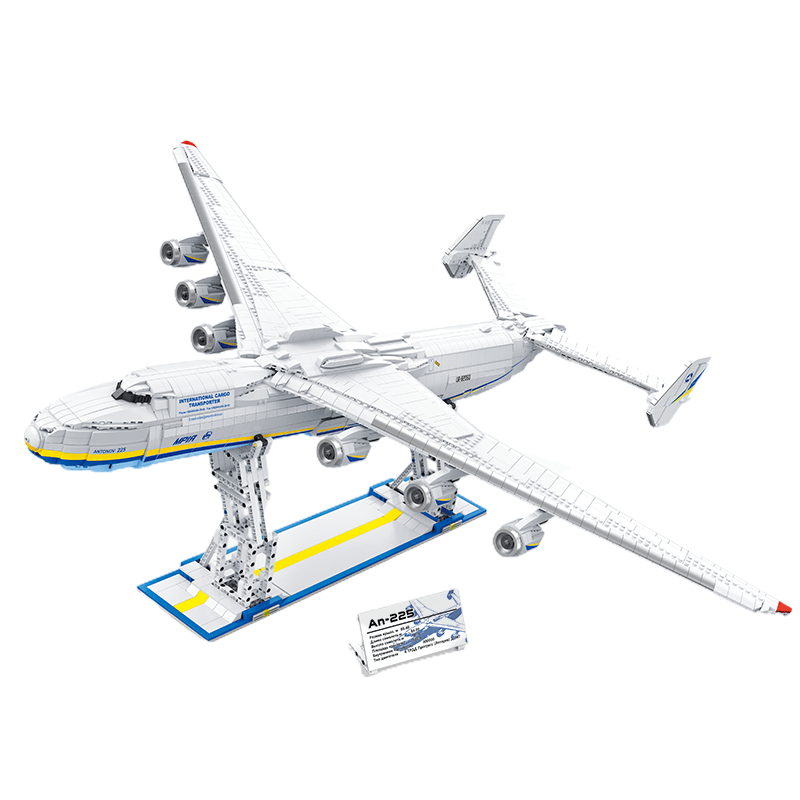 The Ultimate Antonov 225 With Stand 5349pcs - Building Blocks set - Turbo Moc