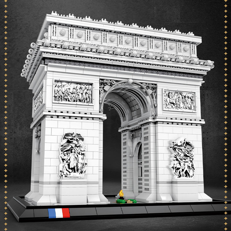 The Ultimate Arc de Triomphe 3717pcs - Building Blocks set - Turbo Moc