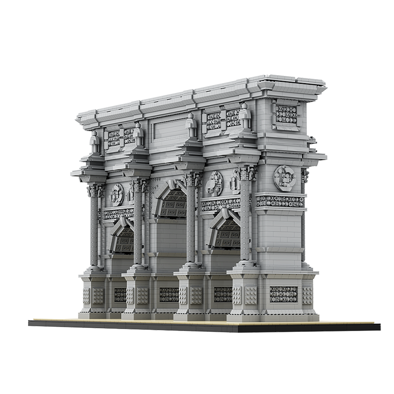 The Ultimate Arc de Triomphe du Carrousel 7627pcs - Building Blocks set - Turbo Moc