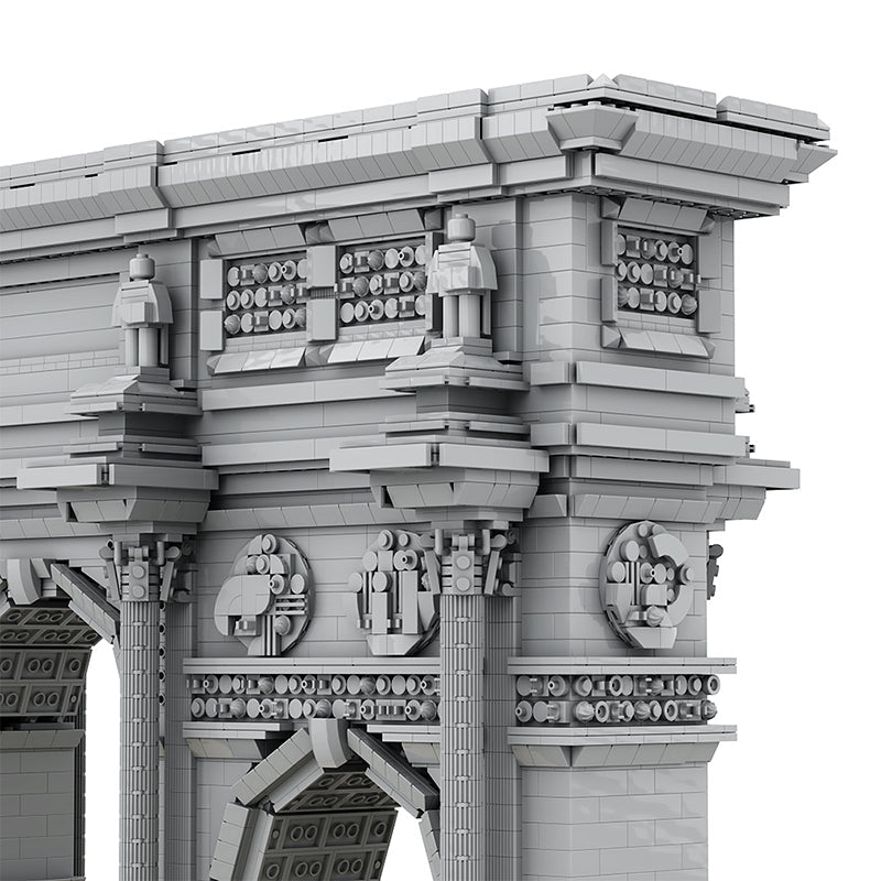 The Ultimate Arc de Triomphe du Carrousel 7627pcs - Building Blocks set - Turbo Moc