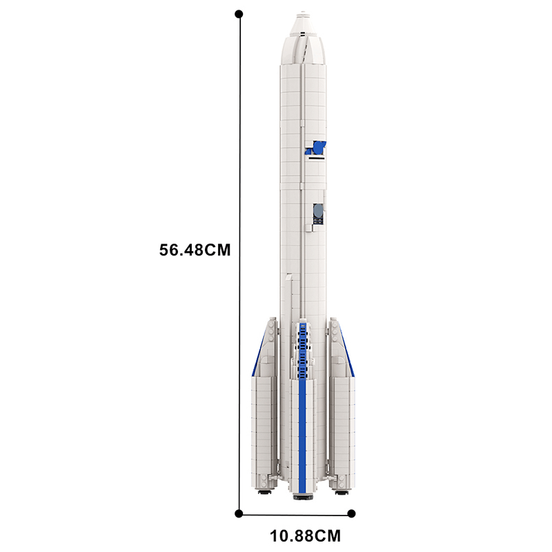 The Ultimate Ariane 6 1377pcs - Building Blocks set - Turbo Moc