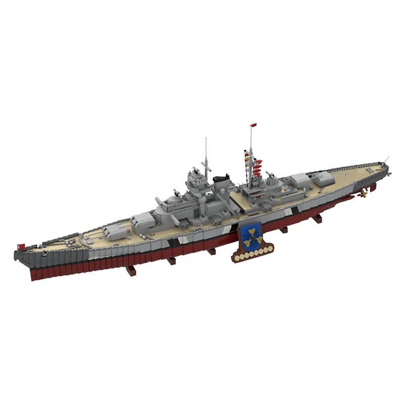 The Ultimate German Battleship Bismarck 9544pcs - Building Blocks set - Turbo Moc