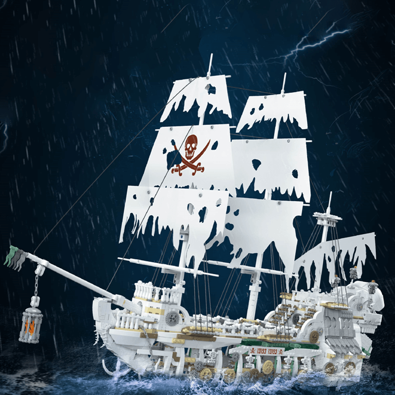 The Ultimate Haunted Ship 3768pcs - Building Blocks set - Turbo Moc