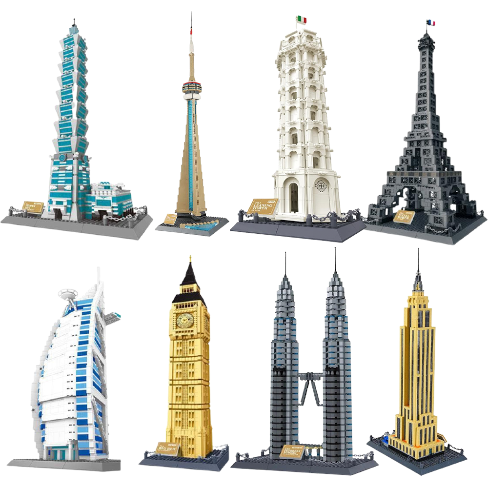 The Ultimate Skyscraper Bundle 10385pcs - Building Blocks set - Turbo Moc