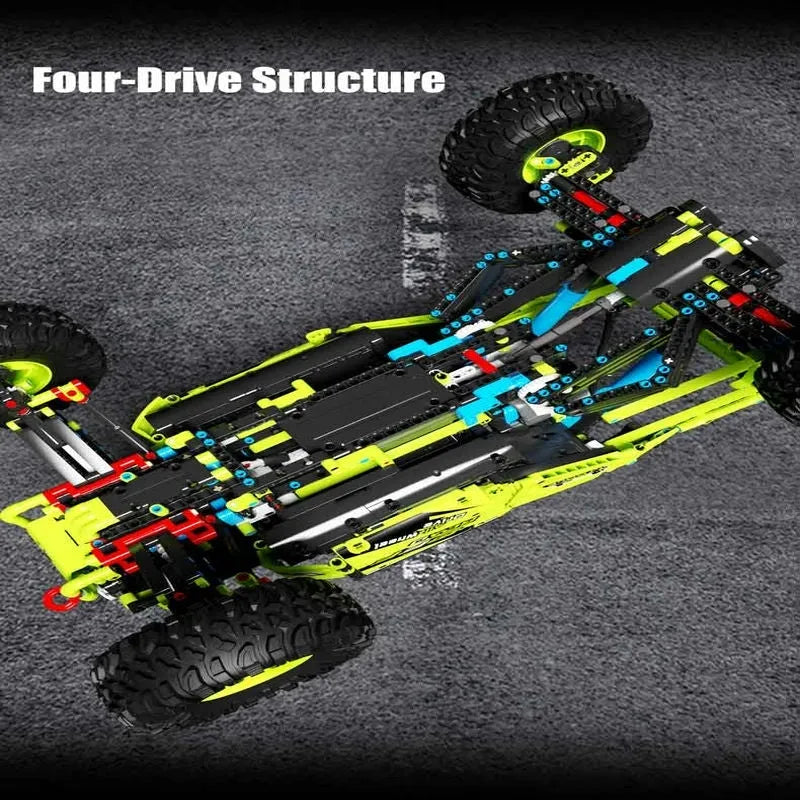 Off Road Racing Buggy Car - Building Blocks set compatible Lego - Turbo Moc