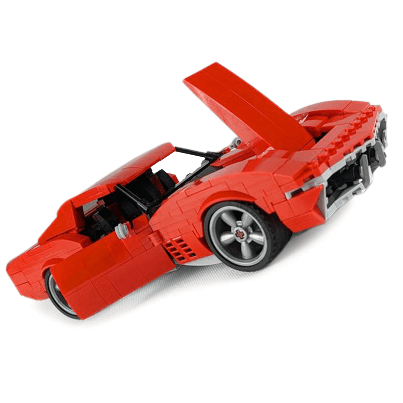 Chevrolet Stingray C3 791pcs-Turbo Moc