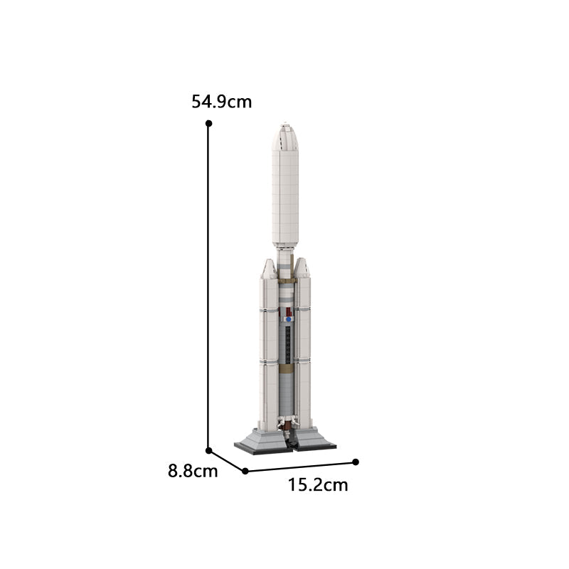 Titan IV-B 939pcs - Building Blocks set - Turbo Moc