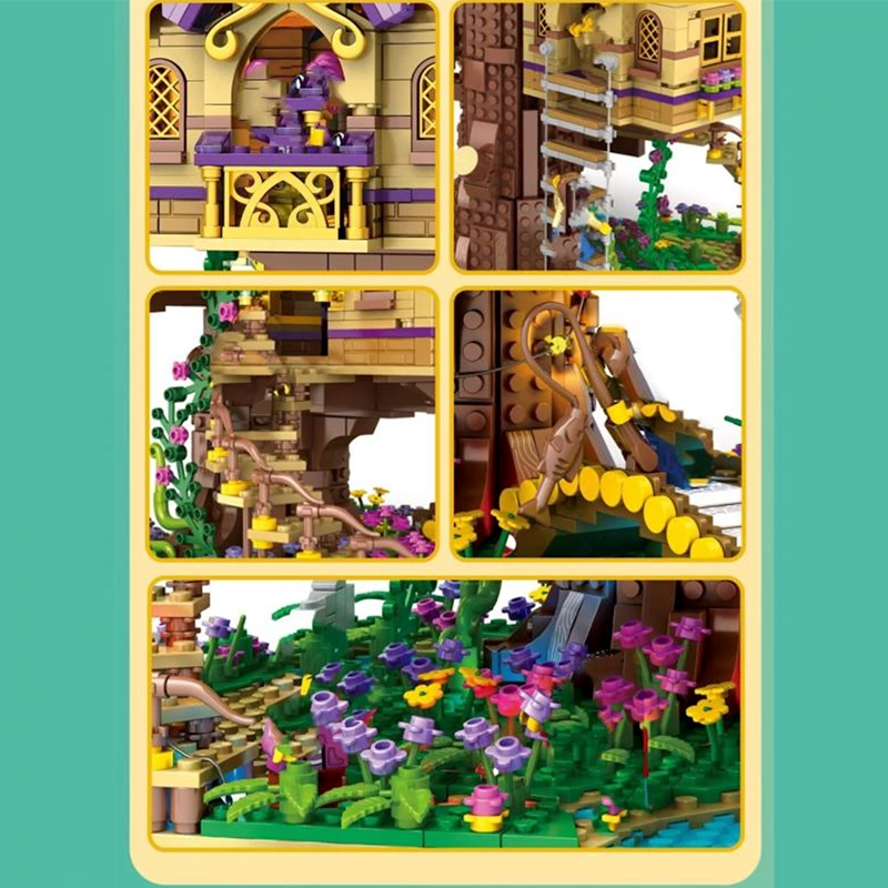 Tree House 2241pcs - Building Blocks set - Turbo Moc