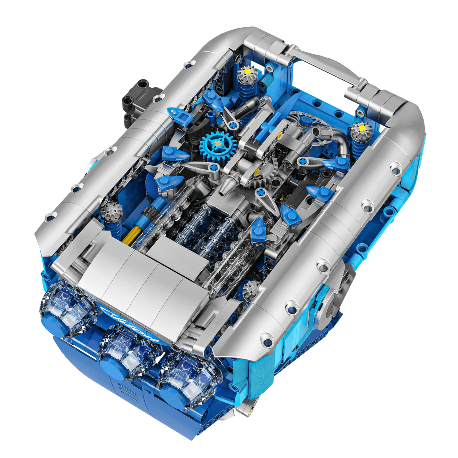 Bugatti Watch RM016 Tourbillon - Building Blocks Set | Turbo Moc