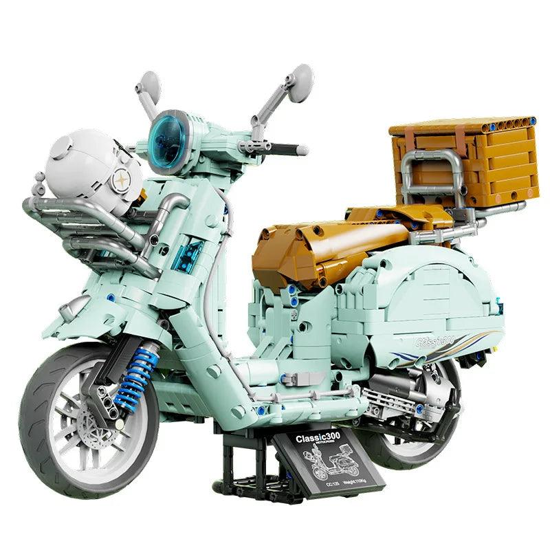 Vespa 300 Scooter s set, compatible with Lego