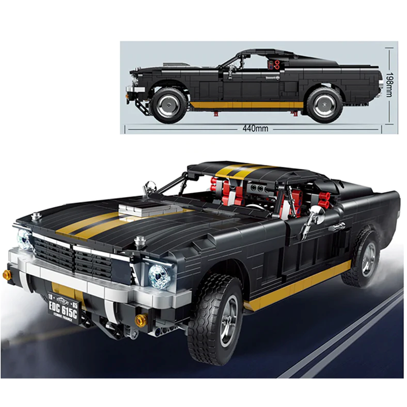Ford Mustang GT 350 s set, compatible with Lego