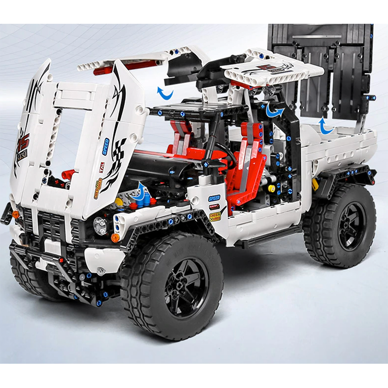 4x4 Custom Off Roader s set, compatible with Lego