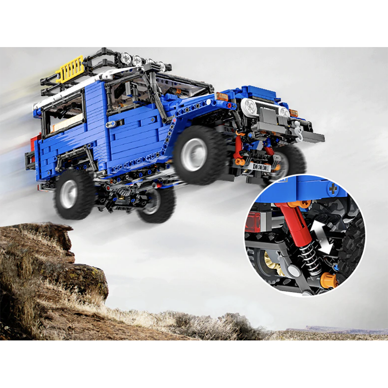 Toyota FJ40 Land Cruiser s set, compatible with Lego