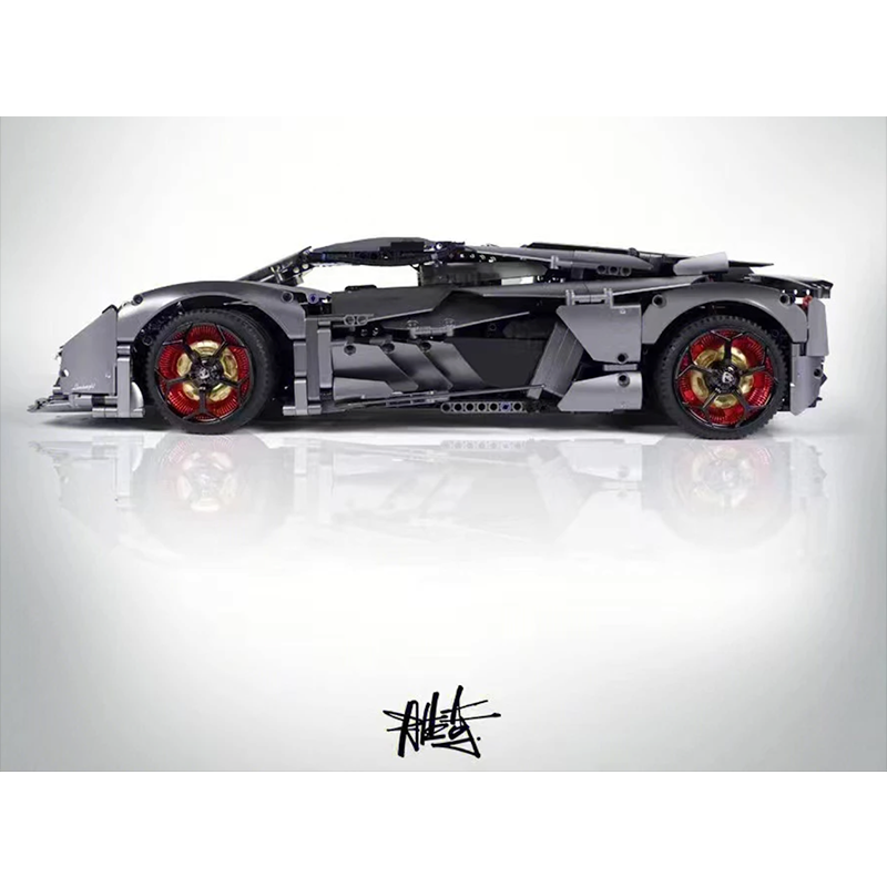 Lamborghini Terzo Millenio Concept s set, compatible with Lego