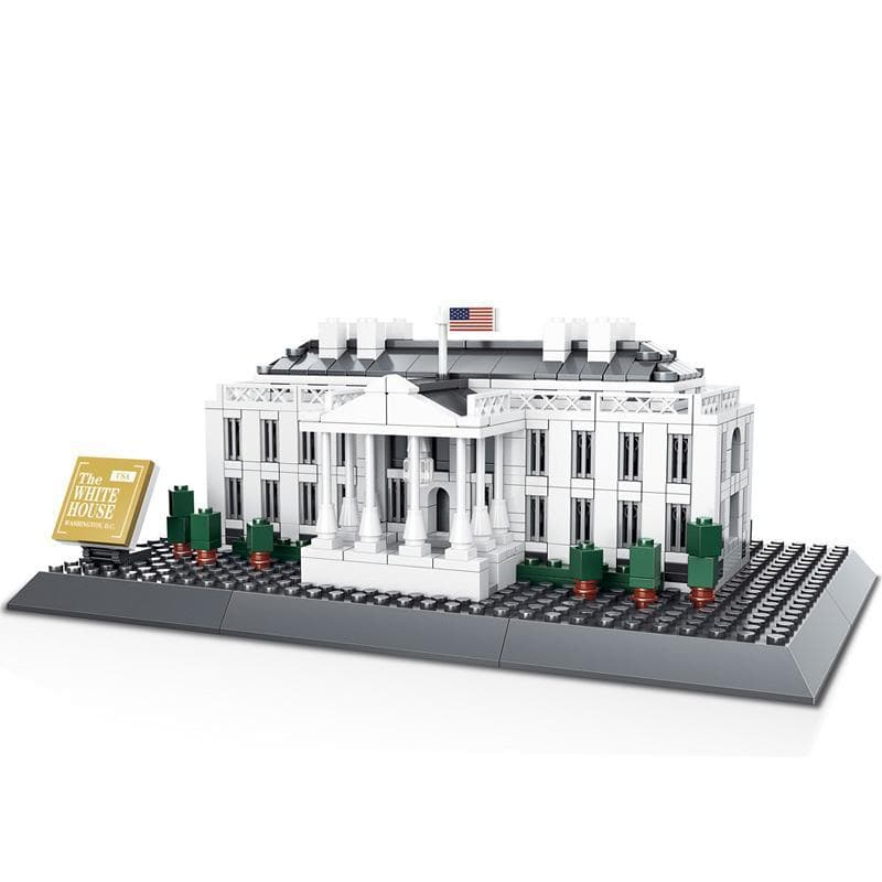 White House 803pcs - Building Blocks set - Turbo Moc