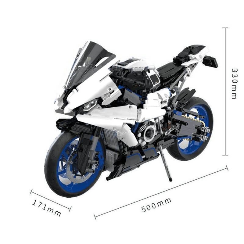 BMW S1000RR 1987pcs-Turbo Moc