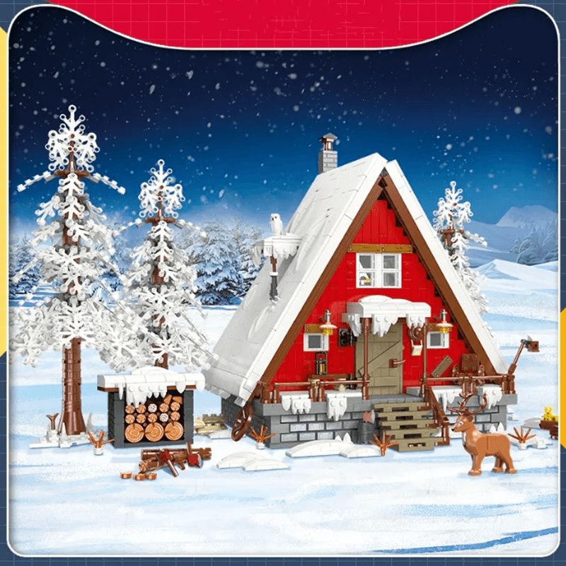 Winter Cabin 2354pcs - Building Blocks set - Turbo Moc