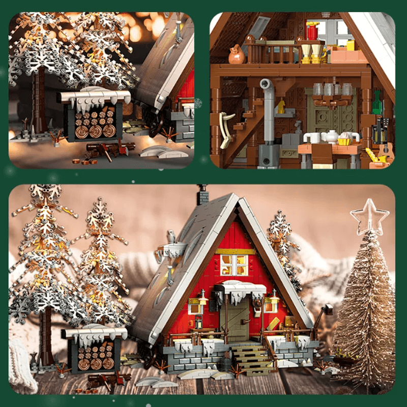 Winter Cabin 2354pcs - Building Blocks set - Turbo Moc