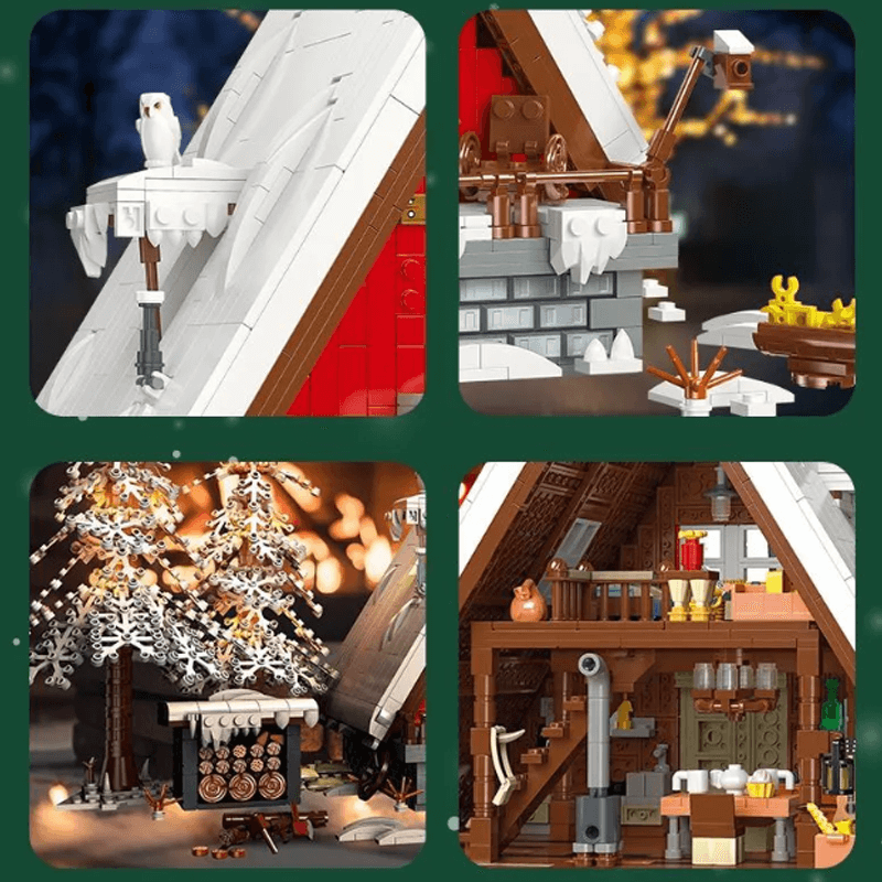 Winter Cabin 2354pcs - Building Blocks set - Turbo Moc