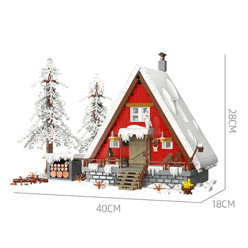 Winter Cabin 2354pcs - Building Blocks set - Turbo Moc