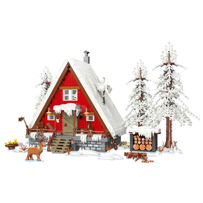 Winter Cabin 2354pcs - Building Blocks set - Turbo Moc