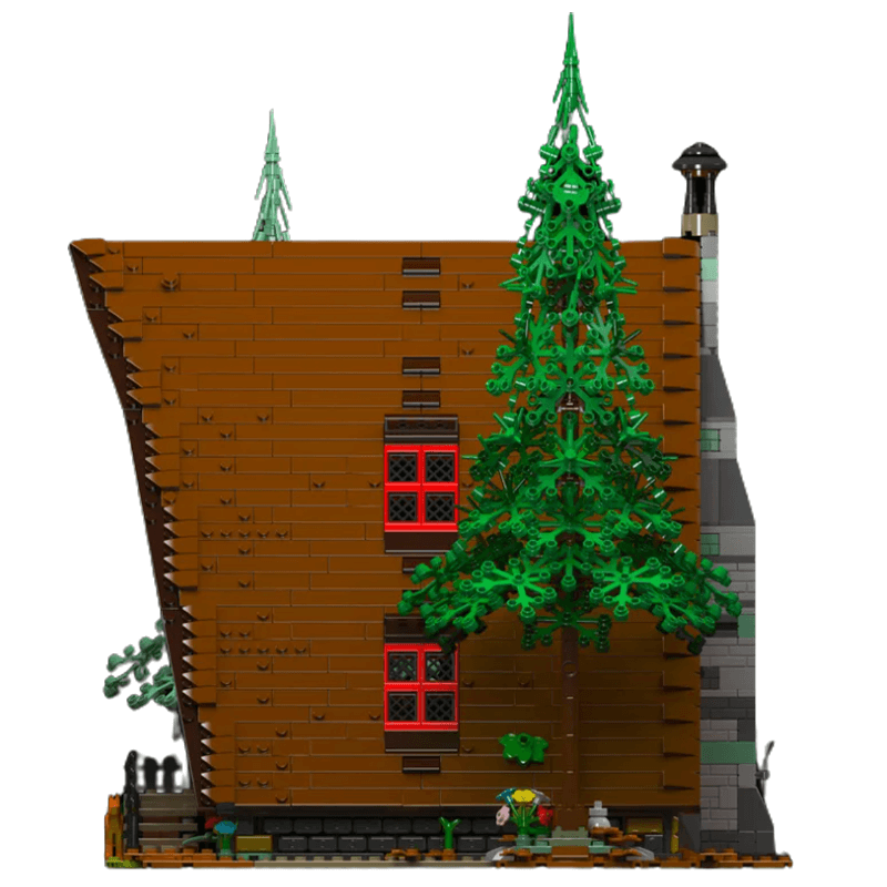 Wooden Cabin In The Woods 3397pcs - Building Blocks set - Turbo Moc