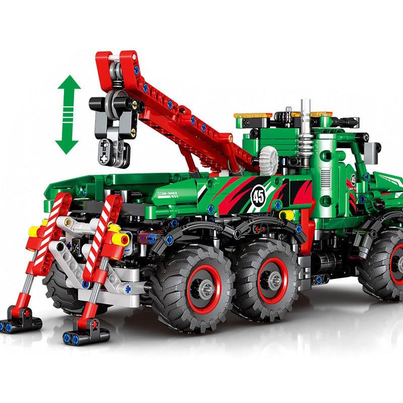 x6 Crane Construction Truck 1135pcs-Building Blocks set -Turbo Moc