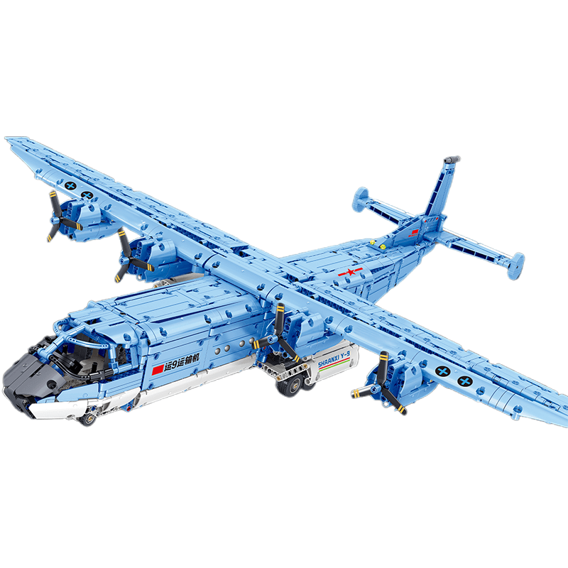 Y9 Transport Aircraft 1855pcs - Building Blocks set - Turbo Moc