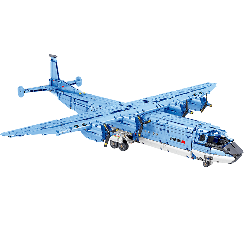 Y9 Transport Aircraft 1855pcs - Building Blocks set - Turbo Moc