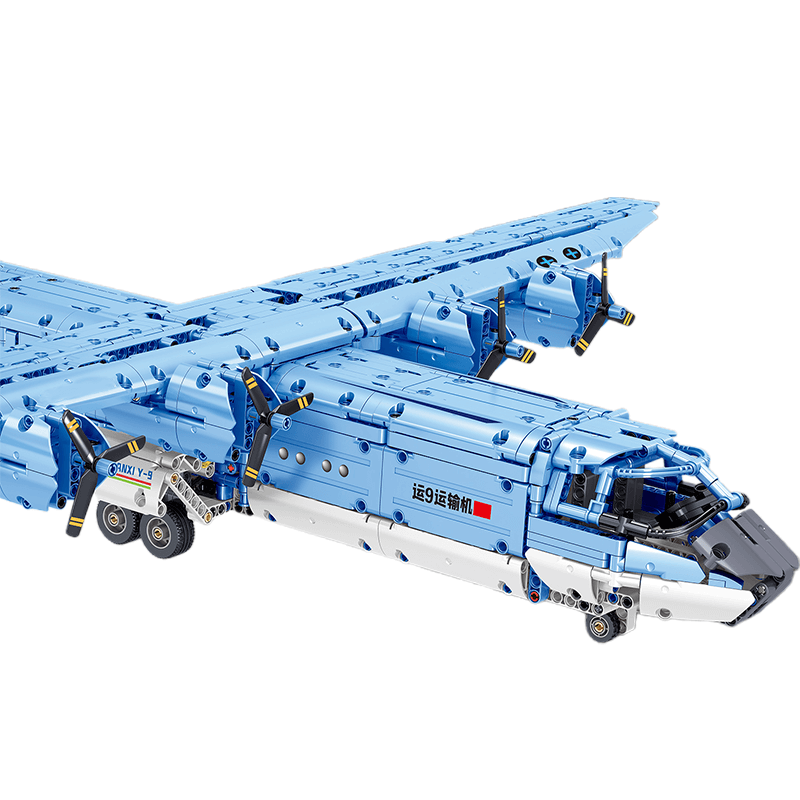 Y9 Transport Aircraft 1855pcs - Building Blocks set - Turbo Moc