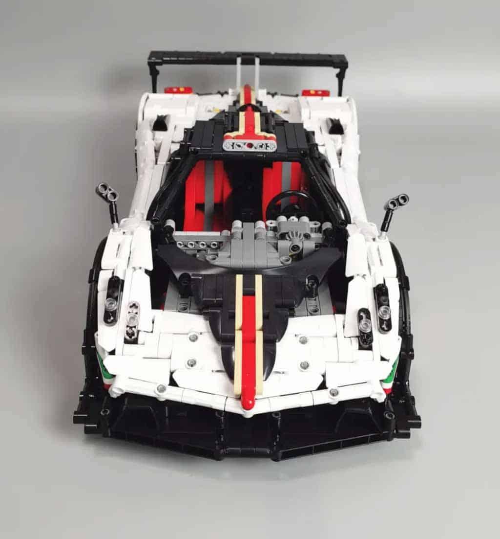 Pagani Zonda R s set, compatible with Lego