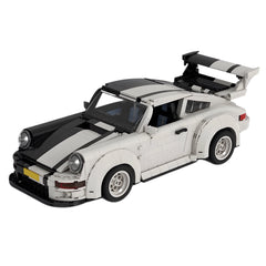 Porsche 911 Turbo Black & White | s set, compatible with Lego